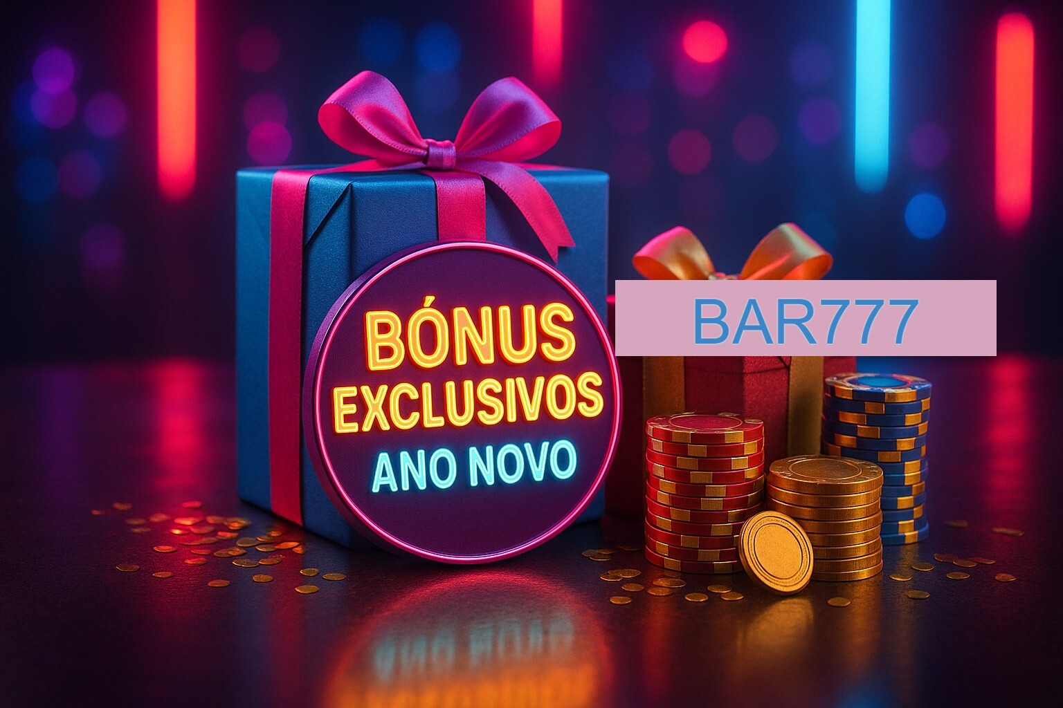 Promoções de Ano Novo no BAR777